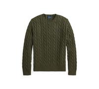 Green Jersey de algodón de punto de ochos XXL