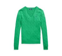 Green Jersey de algodón en punto de ochos XS