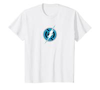 Green Lantern Blue Lantern Flash Camiseta, Niños, Blanco, 8 años