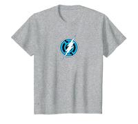 Green Lantern Blue Lantern Flash Camiseta, Niños, Gris Jaspeado, 2 años