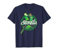 Green Lantern Glow Camiseta, Hombre, Azul Marino, 3XL