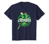 Green Lantern Glow Camiseta, Niños, Azul Marino, 2 años
