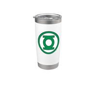 Green Lantern Logo Vaso térmico de acero inoxidable de doble pared