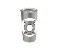 Green Lantern Logo Vaso térmico de acero inoxidable de doble pared