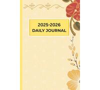 Green Leaf Daily Journal | 6x9 Inches | 120 Pages of Mindful Reflection with Date, Mood & Notes | Minimalist Nature Design