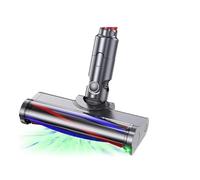 Green LED Headlights Attachment，Compatible For Dyson，V7 V8 V10 V11 V15， Vaccum Cleaner Soft Lint Roller Brush Cleaner Head With