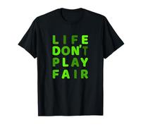 Green Life Don't Play Fair Green Gráfico Camiseta