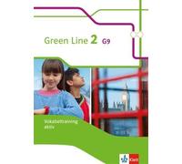 Green Line 2 G9: Vokabeltraining aktiv, Arbeitsheft Klasse 6 (Green (Tapa dura)