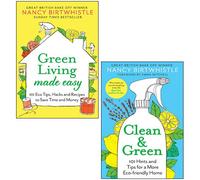 Green Living Made Easy, Clean & Green - Juego de 2 libros de Nancy Birtwhistle