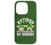 Green Margarita GNOME and Funny Saying For Retirement Couple Carcasa para iPhone 14 Pro