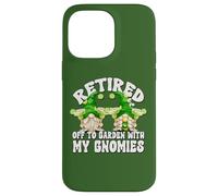 Green Margarita GNOME and Funny Saying For Retirement Couple Carcasa para iPhone 14 Pro MAX