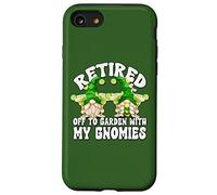 Green Margarita GNOME and Funny Saying For Retirement Couple Carcasa para iPhone SE (2020) / 7/8