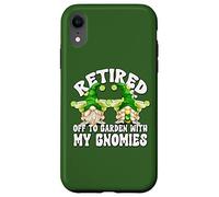 Green Margarita GNOME and Funny Saying For Retirement Couple Carcasa para iPhone XR