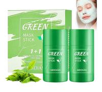 Green Mask Stick, Mascarilla de té verde (2 unidades), arcilla sólida