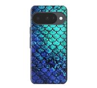 Green Mermaid Fish Scale Funda Carcasa Case para Google Pixel 10, 10 Pro