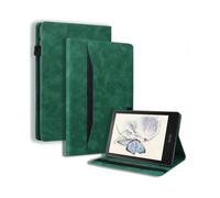 (Green, Multicolor) For Amazon Kindle Paperwhite (2024) Case PU Leather Protective Folio Tablet Cover with Card Holder -