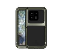 (Green, Multicolor) LOVE MEI For Xiaomi 13 Pro 5G Tough Armour Rugged Phone Case Metal + Silicone Protective Cover - Red