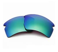 (Green, Multicolor) Polarized Replacement Lenses for Oakley Flak 2.0 XL OO9188 Sunglasses TAC Lens - Blue