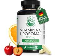 Green Naturals Vitamina C liposomal 1.250 mg - Acerola - 180 cápsulas
