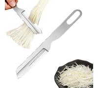 Green Onion Slicer - Stainless Steel Cutting Tool, Multi Blade Scallion Slicing Guide, Safe And Easy Food Preparation Accessory | Vegetable For Garlic Chili Cucumber Home Kitchen Restaurant
