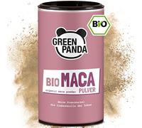 GREEN PANDA® Maca Andina en Polvo BIO de los Andes peruanos | raíz de Maca extrafina molida | para preparar Maca Lassi | probada en laboratorio y certificada | 170g