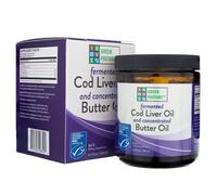 Green Pasture Mezcla de aceite de hígado de bacalao fermentado y aceite de mantequilla concentrado, Gel - 188 ml