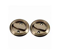 (Green Patina) 2pcs 304 Stainless Steel Fire Proof Rustproof Anti-theft Hidden Door Handles Doorknobs For Sliding Door