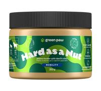 Green Paw Hard as a Nut 350g - Mantequilla de cacahuete con garra negra para perros