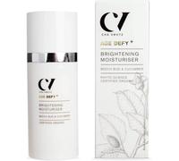 Green People Age Defy+ Crema Hidratante Facial Iluminadora - Adecuada para Piel Madura - Libre de Parabenos - Vegano, 30ml