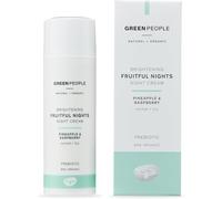 Green People Crema de Noche Frutal, Libre de Parabenos y Alcohol, 50ml