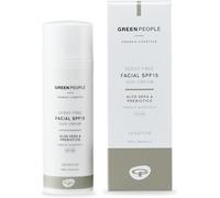 Green People Crema Solar Facial SPF15 sin Fragancia, 50ml