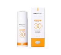 Green People Crema Solar Mineral SPF30 con Óxido de Zinc - Protector Solar Facial y Corporal No Comedogénico - Orgánico, Seguro para los Arrecifes y Libre de Crueldad, 50ml