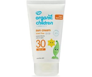 Green People Crema Solar Orgánica para Niños SPF30, 150ml
