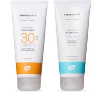 Green People Crema Solar sin Fragancia SPF30 & After Sun, 2x200ml