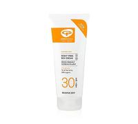 Green People Crema Solar Sin Fragancia SPF30 - Protector Solar de Tamaño de Viaje - Para Piel Sensible - Seguro para los Arrecifes y No Probado en Animales - 100ml