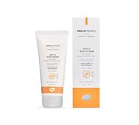 Green People Crema Solar SPF15 con Repelente de Insectos - Protector Solar Natural y Orgánico con Citrepel75, Aloe Vera y Menta - Vegano, 100ml