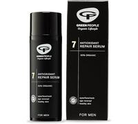 Green People For Men No. 7 sérum Facial Reparador Antioxidante para Hombre - Libre de Parabenos y Etanol - Vegano, Orgánico y Sin Crueldad, 50ml