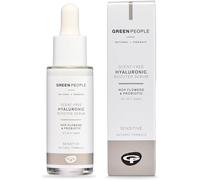 Green People Sérum Facial de Ácido Hialurónico - Hidratante Para Piel Seca - Sin Alcohol Etílico y Vegano, 28ml