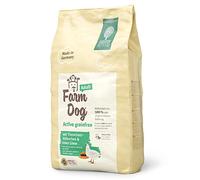 Green Petfood Farmdog Active Grainfree (1 x 10 kg) | Pienso Completo sin Cereales para Perros Adultos | con lentejas Rojas y Pollo de Corral | Alimento Secos sostenibles | 1 Unidad