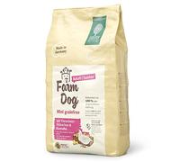 Green Petfood FarmDog Mini Grainfree Junior/Adult (1 x 10kg) | Comida completa para perros adolescentes y adultos | sin cereales | con pollo de corral | 1 unidad