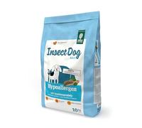 Green Petfood InsectDog Hypoallergen (1 x 10 kg) | Adult | Premium Trockenfutter für ausgewachsene allergische Hunde | mit Insektenprotein | getreidefrei | nachhaliges Hundefutter | 1er Pack
