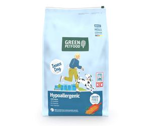 Green Petfood InsectDog Hypoallergen - Pienso seco para perro adulto alérgico - Insecto - Cantidad: 10 kg