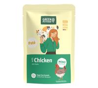 Green Petfood - Paté sin cereales para gato adulto - Pollo - Cantidad: 8 x 85 g