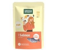 Green Petfood - Paté sin cereales para gato adulto - Salmón - Cantidad: 8 x 85 g