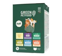 Green Petfood Taste Mix - Multipack de patés sin cereales para gato adulto - Cantidad: 6 x 85 g
