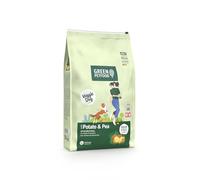 Green Petfood VeggieDog con Patata y Guisante (1 x 10 kg) | Adulto | alimento seco Premium para Perros Adultos sensibles | Vegetariano y sin Trigo | con Sabrosa Batata | 1 Pack