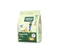 Green Petfood VeggieDog con Patatas y Guisantes (3 x 3 kg) | Adult | Alimento seco Premium para Perros sensibles Adultos | Vegetariano y sin Trigo | con Delicioso Caramelo | Pack de 3