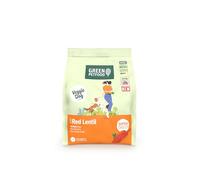 Green Petfood VeggieDog mit roter Linse (1x 900 g) | Adult | Premium Trockenfutter für ausgewachsene Hunde | 100% vegetarisch | weizenfrei | besonders verträglich mit Flohsamenschalen | 1er Pack