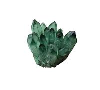 Green Phantom Crystal Cluster Rough Stitching Ornaments (Size : 600-700g)