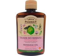 Green Pharmacy- Aceite anticelulitico a base de aceites esenciales de Lavanda enebro y ciprés con base de aceite de almendras dulces 200 ml.